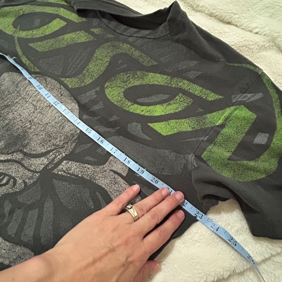 GUC Poison Graphic Tee - Black, Grey and Green. No tag. Measures L. 23” PTP - Picture 4 of 4